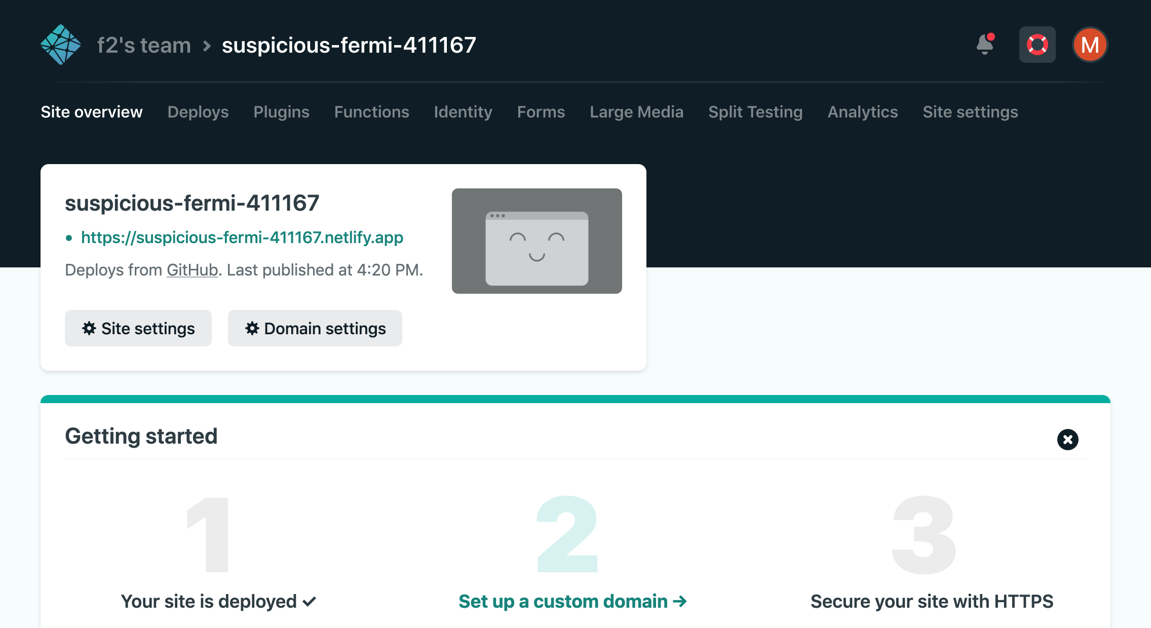 React Bricks deployed on Netlify